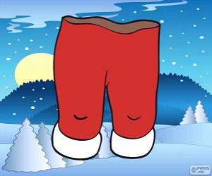 пазл Санта-Клаус брюки